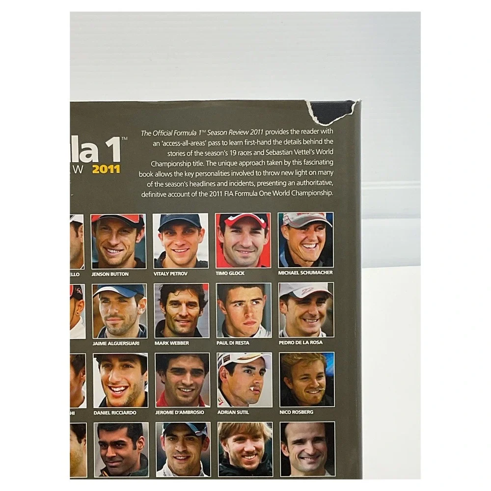 The Official Formula 1 2011 Season Review‎ Hardcover Book